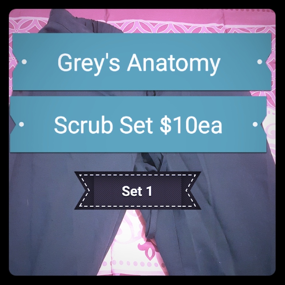 Grey's Anatomy Scrub Set